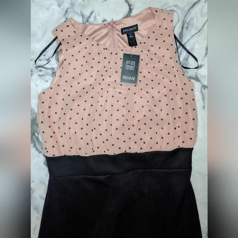 La Femme Dress, Size L. NWT